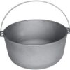 Kazan mit Deckel Asien Schmortopf Camping Gusseisen 12 L – Bild 2
