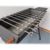 50 Grillspieße Edelstahl Stärke 1,5 mm Länge 50 cm Breite 10 mm – Bild 2