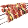 10 ECKIGE Schaschlikspiesse Edelstahl 40 cm länge, 1,5 mm Stark, Schampura Grillspiesse – Bild 2