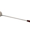 Langer Schaumlöffel 60 cm lang, Ø 9,2 cm Holz-Griff Schaumkelle Suppenkelle