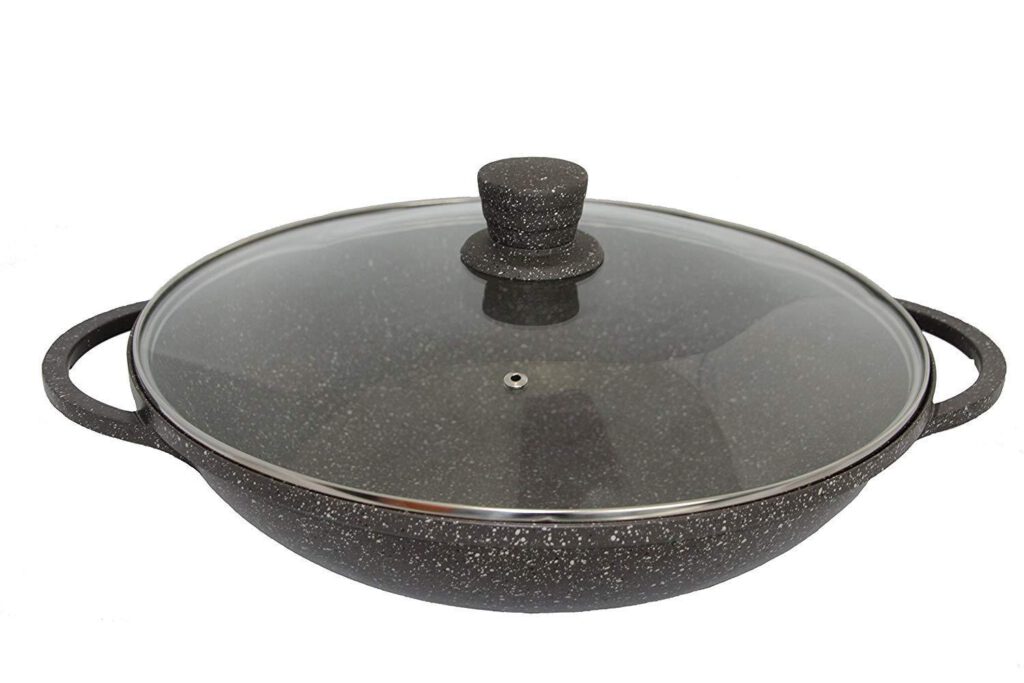 Kazan Topf Mit Deckel Aluguss 10 L Wok Und Ofen Grillzubeh r Shop