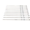 20 Grillspieße Edelstahl Stärke 1,5 mm Länge 43 cm Breite 10 mm – Bild 4