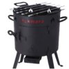 Spießaufsatz für einen 9 L Utschak / Feueroffen D 37 cm (mit Grillspieße 5 Stk.) – Bild 2