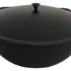 SET Feuerofen UTSCHAK mit Schornstein Ø ca. 45 cm + Kazan WOK Gusseisen 18 L – Bild 5