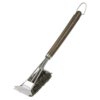 Drahtborsten Grillbürste mit Schaber 3-fach Reinigungsbürste, 41 cm