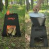 Camping-Ofen aus 2 mm Stahl, Gewicht: 6,6 kg, 35 x 32 x 40 cm – Bild 5