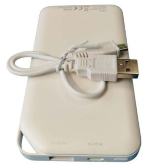 Powerbank 8000mAh, DC 5V 2A USB (5V/2A) weiss