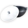 SET Feuerofen Utschak Feldküche mit Schornstein Ø ca. 40 cm + Kukmara Kazan WOK Gusseisen 12 L – Bild 4