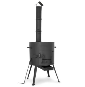 Utschak mit Schornstein für Kasan 9 L, Ø 374 mm, H: 130 cm