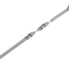 20 hochwertige Grill-Spieße aus Edelstahl 50cm -1cm Breit - solide 2mm Stärke / Dicke – Bild 2