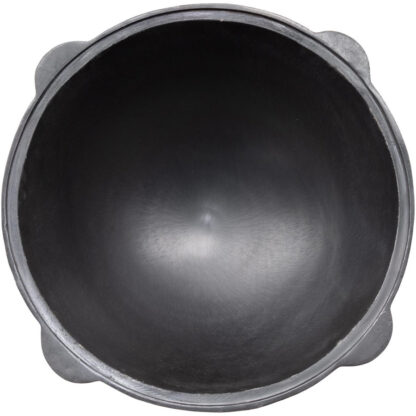 Feuerofen UTSCHAK+Kazan Usbekisch aus Gusseisen (innen glatt geschliffen) mit Alu-Deckel 22L – Bild 6