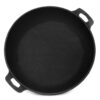 Bräter Ø ca. 34 cm aus Gusseisen 7 cm hoch Schmortopf Bratpfanne Pfanne Induktion Servierpfanne – Bild 3
