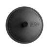 SET Feuerofen Utschak Feldküche, H: ca.55 cm, Ø ca.36 cm + 8L Kazan mit Deckel aus Gusseisen – Bild 7