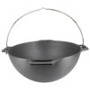 SET Feuerofen Utschak H: ca. 57 cm, Ø ca. 40 cm + Kazan mit Grill-Pfanne-Deckel aus Gusseisen 15L – Bild 5