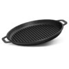 SET Utschak mit Schornstein, Ø ca 36 cm + Kazan WOK mit Grill-Pfannendeckel Gusseisen 10 Liter – Bild 10