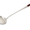 3er Edel Luxus SET für Kazan Kasan Schaumlöffel + Schöpflöffel 50 cm lang + Küchenspatel 43cm Holz-Griff Schaumkelle Suppenkelle – Bild 2