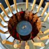 Grilleimer Schaschlikeimer Grilltonne Schaschliktonne Edelstahl Ofen mit 28 Spiessplätzen Doppelwand – Bild 3