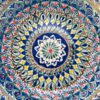 Usbekische Rischtan Lagan Ø37 cm Oriental Ljagan Keramik Schale Plate Glasur Teller Handarbeit – Bild 5
