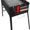 Mangal Holzkohlegrill Klappbar  BBQ für 8 Spieße oder Grillrost Schaschlik Grill – Bild 3