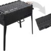 Mangal Holzkohlegrill Klappbar  BBQ für 8 Spieße oder Grillrost Schaschlik Grill