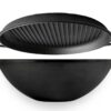 Kazan Kasan WOK Ø ca. 36 cm mit Grill-Pfannendeckel Gusseisen 8 Liter