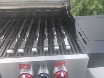 6 Adana Kebab Grillspieße aus Edelstahl Stärke 2mm Länge 40 cm Breite 2 cm Spieße – Bild 4