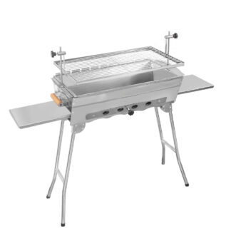 Mangal Grill Ideal Holzkohlegrill HLB: 60 x 57,5 x 26,5 cm 2 mm dick Edelstahl rostfrei