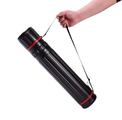 Aufbewahrungsbox für Schaschlikspiesse – Verstellbar (55-91cm) geeignet für Spieße mit Holzgriff – Bild 5