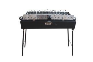 Mangal Holzkohlegrill 90 cm + SESAM Drehspieß 15 Spieße L: 82 cm + Motor mit Regelung + 20 Spieße