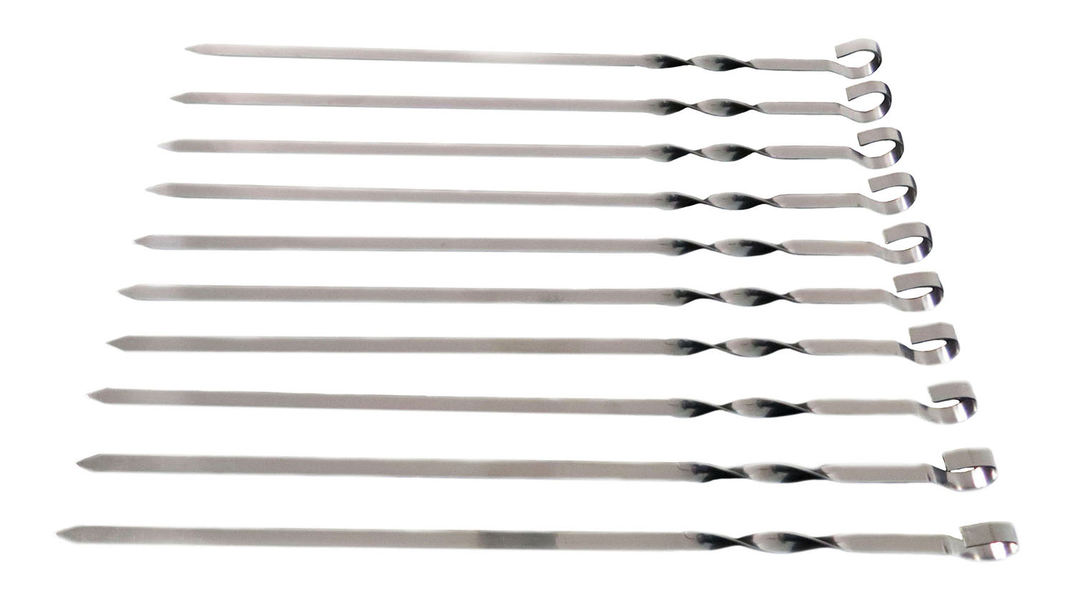Set Textiltasche mit Klettverschluss ca. 62 × 10,5 cm + 10 Edelstahlspieße 50cm 1,5mm stärke – Bild 4